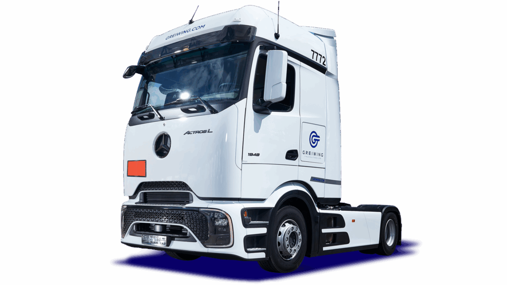 Mercedes Actros mit ADR-Ausrüstung – perfekt für chemische oder brennbare Ladungen